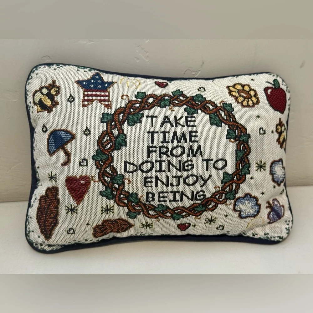 Woven Tapestry Accent Pillow 
